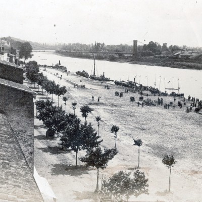 le port de la reole photo 1890 1