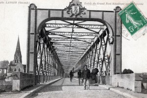 langon entre  e du grand pont mettaliquesur la garonne2