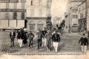 la rochelle depart pour le bbagne des forcats Branchery et parrot assassins de Langon