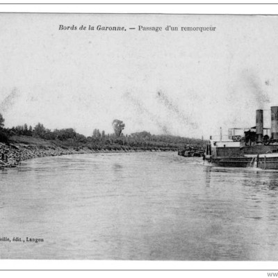 bords de garonne remorqueur