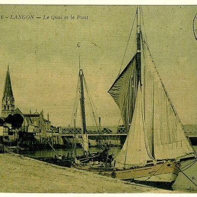 langon le quai et le pont