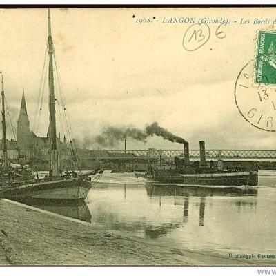 langon les bords de la garonne