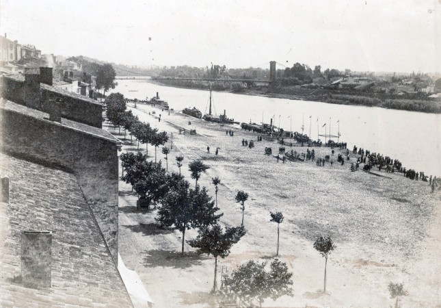 le port de la reole photo 1890 1