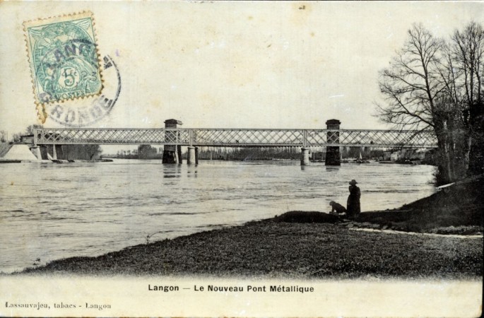 147 langon pont m  tallique