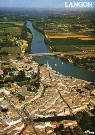 langon vue generale aerienne