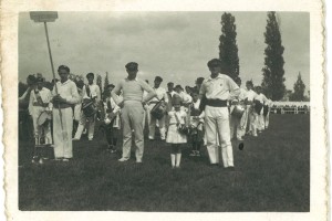 1933 section gymnastique et harmonie st foy la grande photos faure