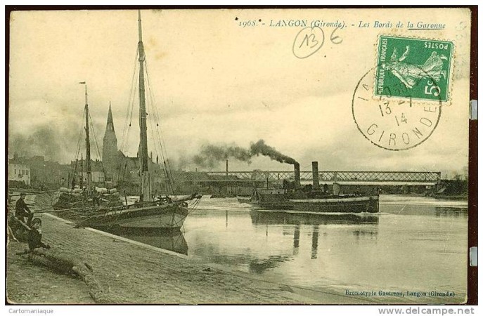 langon les bords de la garonne