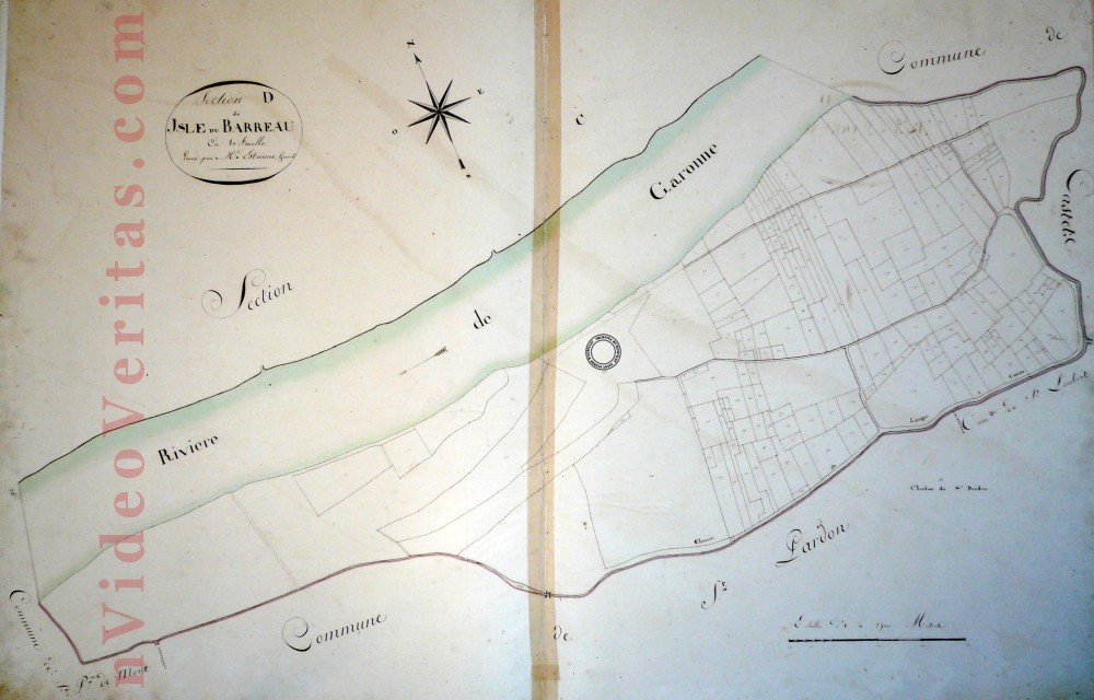 plan cadastral section d isle de barreau